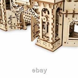 UGEARS Mechanical Wooden Puzzle Model DISNEY CINDERELLA CASTLE with855 Pieces