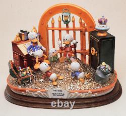 Uncle Scrooge Capodimonte Disney New Mint Laurenz Figurine C. O. A. Original Box