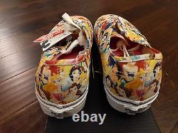 Vans x Disney Multi Princess Cinderella World Print Vintage Womens Shoes RARE