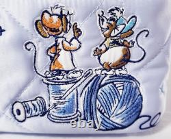 Vera Bradley Disney Cinderella Cosmetic Train Case Bag NWT