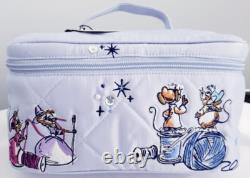 Vera Bradley Disney Cinderella Jaq Gus Cosmetic Case Bag Limited Edition NWT