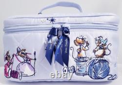 Vera Bradley Disney Cinderella Jaq Gus Cosmetic Case Bag Limited Edition NWT