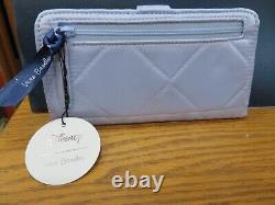 Vera Bradley Disney Cinderella PAISLEY ON MORNING GLORY-RFID FINLEY WALLET-NWTS