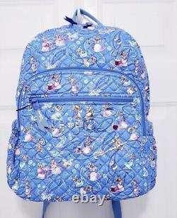 Vera Bradley Disney Cinderella Paisley Friends Campus Backpack EXACT ONE NWT