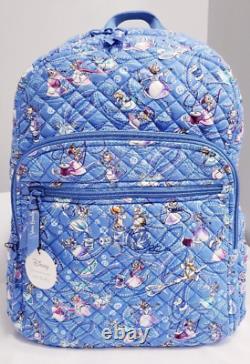 Vera Bradley Disney Cinderella Paisley Friends Campus Backpack EXACT ONE NWT