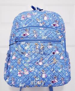 Vera Bradley Disney Cinderella Paisley Friends Campus Backpack EXACT ONE NWT