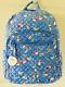 Vera Bradley Disney Cinderella Paisley Friends Campus Backpack NWT