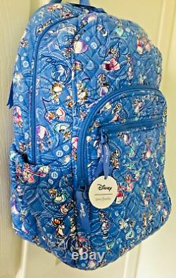 Vera Bradley Disney Cinderella Paisley Friends Campus Backpack NWT