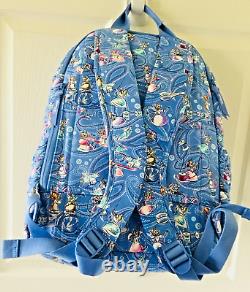 Vera Bradley Disney Cinderella Paisley Friends Campus Backpack NWT