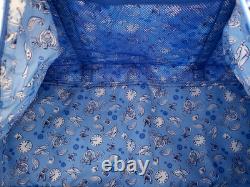 Vera Bradley Disney Cinderella Paisley Large Duffel Cosmetic Set NWT