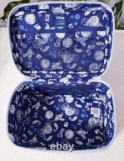 Vera Bradley Disney Cinderella Paisley Large Duffel Cosmetic Set NWT
