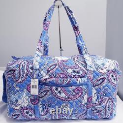 Vera Bradley Disney Cinderella Paisley Large Travel Duffel Bag Exact NWT