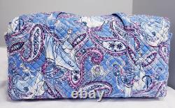 Vera Bradley Disney Cinderella Paisley Large Travel Duffel Bag Exact NWT