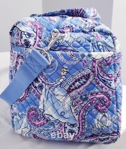 Vera Bradley Disney Cinderella Paisley Large Travel Duffel Bag Exact NWT