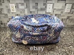 Vera Bradley Disney Cinderella Paisley Large Travel Duffel Duffle Bag NWT Exact