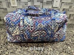 Vera Bradley Disney Cinderella Paisley Large Travel Duffel Duffle Bag NWT Exact