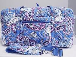 Vera Bradley Disney Cinderella Paisley Large Travel Duffel EXACT ONE NWT