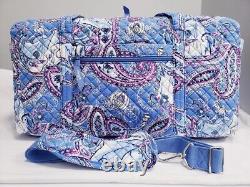 Vera Bradley Disney Cinderella Paisley Large Travel Duffel EXACT ONE NWT