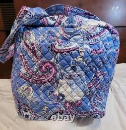 Vera Bradley Disney Cinderella Paisley Large Travel Duffel Weekender Bag NEW