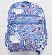 Vera Bradley Disney Cinderella Paisley XL Campus Backpack EXACT ONE NWT