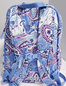 Vera Bradley Disney Cinderella Paisley XL Campus Backpack EXACT ONE NWT