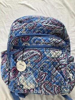 Vera Bradley Disney Cinderella Paisley XL Campus Laptop Backpack NEW NWT