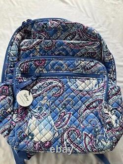 Vera Bradley Disney Cinderella Paisley XL Campus Laptop Backpack NEW NWT