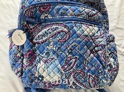 Vera Bradley Disney Cinderella Paisley XL Campus Laptop Backpack NEW NWT