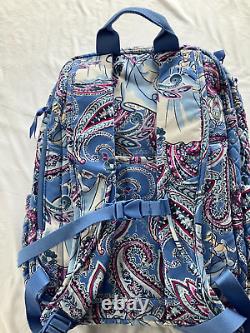 Vera Bradley Disney Cinderella Paisley XL Campus Laptop Backpack NEW NWT