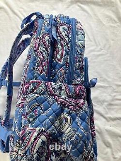 Vera Bradley Disney Cinderella Paisley XL Campus Laptop Backpack NEW NWT