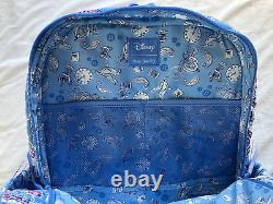 Vera Bradley Disney Cinderella Paisley XL Campus Laptop Backpack NEW NWT