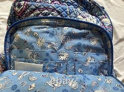 Vera Bradley Disney Cinderella Paisley XL Campus Laptop Backpack NEW NWT