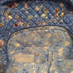 Vera Bradley Disney Cinderella Paisley XL Campus Laptop Backpack NEW NWT 18x12x7