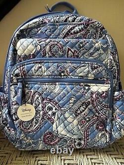 Vera Bradley Disney Cinderella Paisley XL Campus School Laptop Backpack NWT