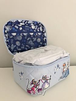 Vera Bradley Disney Limited Ed Cosmetic Bag CINDERELLA PAISLEY ON MORNING GLORY