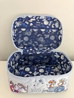 Vera Bradley Disney Limited Ed Cosmetic Bag CINDERELLA PAISLEY ON MORNING GLORY