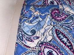 Vera Bradley Laptop Organizer Case Disney Cinderella Paisley NWT