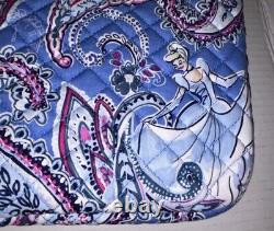 Vera Bradley Laptop Organizer Case Disney Cinderella Paisley NWT