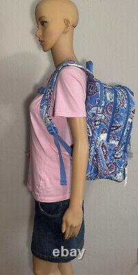 Vera Bradley X Disney Cinderella Paisley XL Campus Backpack NWT