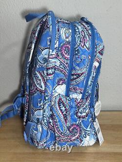 Vera Bradley X Disney Cinderella Paisley XL Campus Backpack NWT