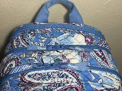 Vera Bradley X Disney Cinderella Paisley XL Campus Backpack NWT