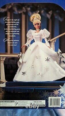 Vintage Disney 1996 Holiday Princess Cinderella Barbie Special Edition NIB