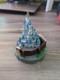 Vintage Disney Cinderella Castle Figurine Statue With Watch. LE Park Exclusive