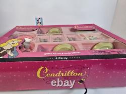 Vintage Disney Cinderella Sewing Playset with Mice Thread Spool Rooms NIB