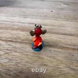Vintage Disney Goebel Miniatures Cinderella Jaq Figurine Goebel Collectible New