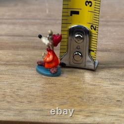 Vintage Disney Goebel Miniatures Cinderella Jaq Figurine Goebel Collectible New