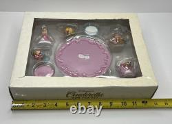 Vintage Disney's Cinderella Collectible Miniature Tea Set in Original Box