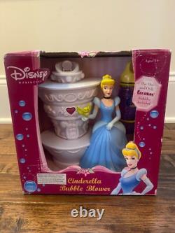 Vintage (Funrise) Disney Princess CINDERELLA BUBBLE BLOWER Toy, NEW! RARE