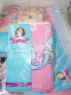 Vintage Rare Walt Disney Cinderella Prince Charming Blanket New NOS SET