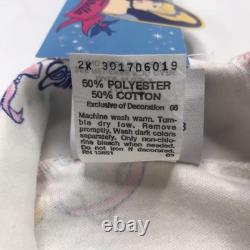 Vtg 80s 90s Walt Disney CINDERELLA Princess RARE AOP Shirt Kids Youth L NEW TAGS